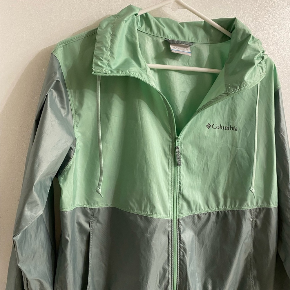 NWOT Columbia rain jacket size small